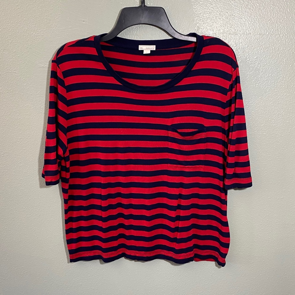 Striped Pocket Tee